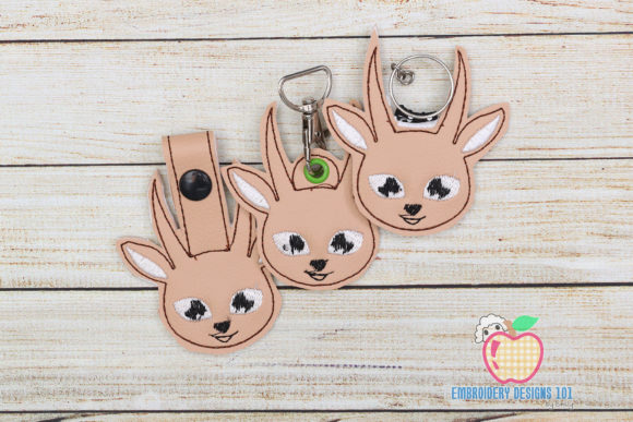 Antelope Face Keyfob Keychain ITH – A Designer's Review