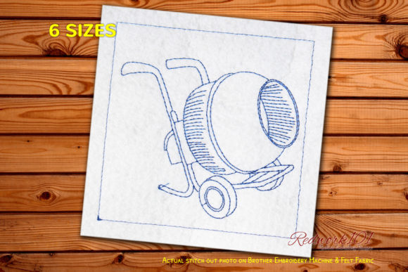 Cement Mixer: A Seasonal Embroidery Design Review